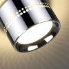 6608/1C HIGHTECH ODL23 259 хром/металл Потолочный св-к IP20 LED SMD LED 4W + LED GX53 12W 3000K REAL