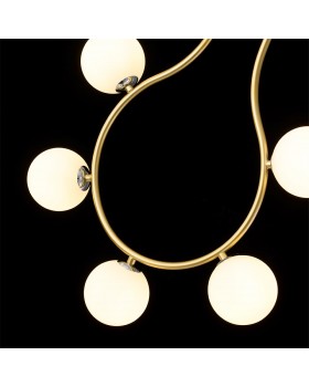 5621/5 MODERNI LN23 064 матовое золото Подвесной светильник G9 5*7W LED 220V COLLAR-foto2