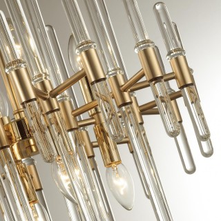 4988/8 HALL ODL22 387 золотой/стекло Люстра E14 8*40W STIKA-foto7