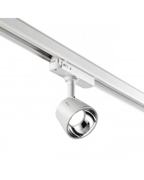 358713 PORT NT21 120 белый/хром Трехфазный трековый светодиодный светильник IP20 LED 4000K 10W 100-265V KNOF-foto4
