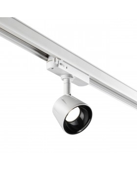 358715 PORT NT21 120 белый/черный Трехфазный трековый светодиодный светильник IP20 LED 4000K 10W 100-265V KNOF-foto4