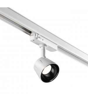 358715 PORT NT21 120 белый/черный Трехфазный трековый светодиодный светильник IP20 LED 4000K 10W 100-265V KNOF-foto4