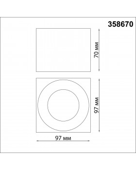 358670 OVER NT21 188 золото Светильник накладной светодиодный IP20 LED 4000К 12W 220V PATERA-foto2
