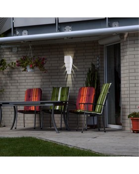 358005 STREET NT19 344 белый Ландшафтный светильник IP54 LED 3000К 2*5W 85-265V KAIMAS-foto3