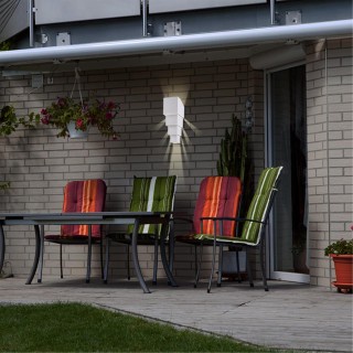 358005 STREET NT19 344 белый Ландшафтный светильник IP54 LED 3000К 2*5W 85-265V KAIMAS-foto3