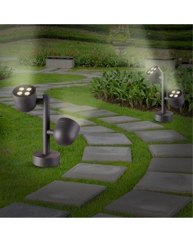 358117 STREET NT19 327 темно-серый Ландшафтный светильник IP65 LED 3000К 20W 100-240V GALEATI-foto3