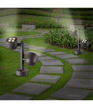 358117 STREET NT19 327 темно-серый Ландшафтный светильник IP65 LED 3000К 20W 100-240V GALEATI-foto3