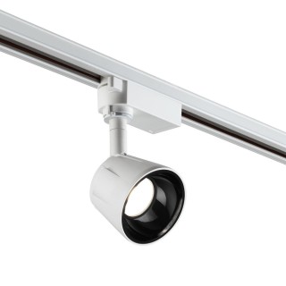 358707 PORT NT21 094 белый/черный Светильник трековый однофазный трехжильный IP20 LED 4000K 10W 100-265V KNOF-foto4