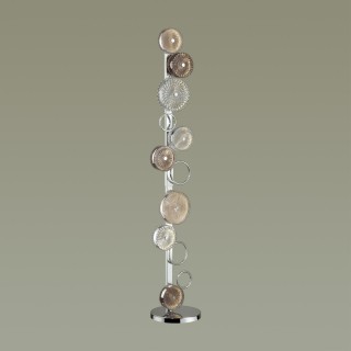 5416/68FL L-VISION ODL_EX23 11 хром/разноцветный металл/стекло Торшер LED 68W 4000K CARAMELLA-foto3