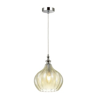 4708/1 PENDANT ODL20 301 св.коричневый/хром Подвес E27 60W 220V LASITA-foto5