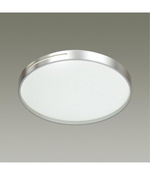 2076/EL PALE SN 077 Светильник пластик/белый/серебристый LED 72Вт 3000-6000K D490 IP43 пульт ДУ GETA SILVER-foto4