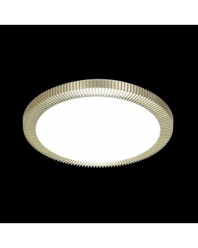 3032/EL TAN SN 059 Светильник пластик/белый/золотой LED 72Вт 3000-6500K D500 IP43 пульт ДУ/ LampSmart LERBA GOLD-foto3