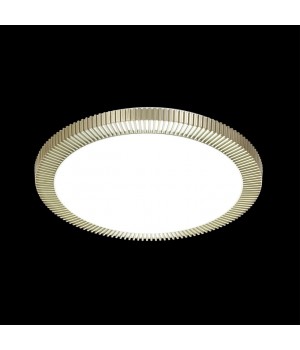 3032/EL TAN SN 059 Светильник пластик/белый/золотой LED 72Вт 3000-6500K D500 IP43 пульт ДУ/ LampSmart LERBA GOLD-foto3