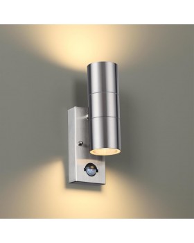 4388/2W HIGHTECH ODL23 561 нерж. сталь/металл/пвх стойкий к УФ излучению Настенный светильник с датчиком движения IP44 LED GU10 7W MOTTO-foto3