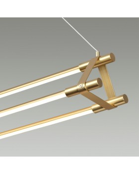 4394/48L HIGHTECH ODL23 104 античная бронза/металл/акрил Подвесной св-к IP20 LED 48W 1920Лм 3000K STRETTO-foto5