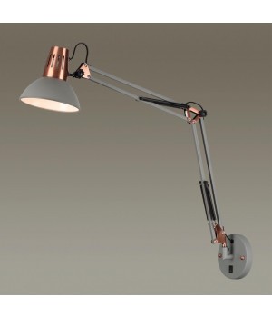 3317/1W MODERN ODL17 530 серый, медный Бра-трансформер с выключателем E27 60W 220V KAPAL-foto3