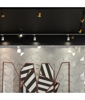 358804 PORT NT21 097 матовое золото Светильник трековый однофазный трехжильный IP20 LED 15W 1300Лм 4000K 85-265V ARUM-foto3