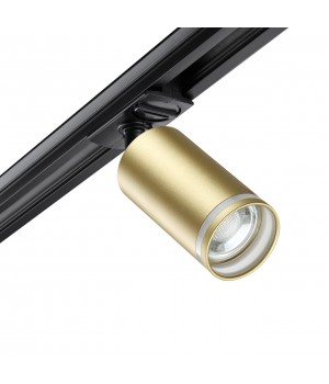 370878 PORT NT22 068 матовое золото Светильник трековый однофазный двухжильный IP20 GU10 9W 220V ULAR-foto4
