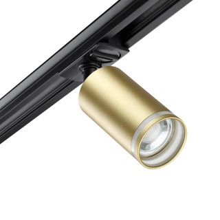 370878 PORT NT22 068 матовое золото Светильник трековый однофазный двухжильный IP20 GU10 9W 220V ULAR-foto4