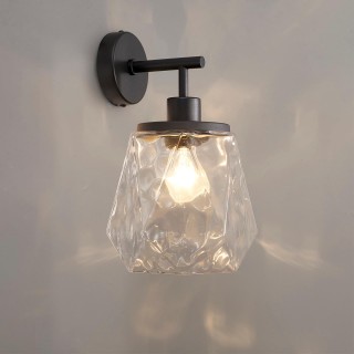 4996/1W MODERN ODL23 303 черный/прозрачный/металл/стекло Бра E27 1*40W CAPRA-foto3