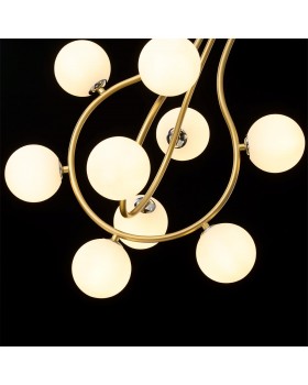 5621/9 MODERNI LN23 064 матовое золото Подвесной светильник G9 9*7W LED 220V COLLAR-foto2