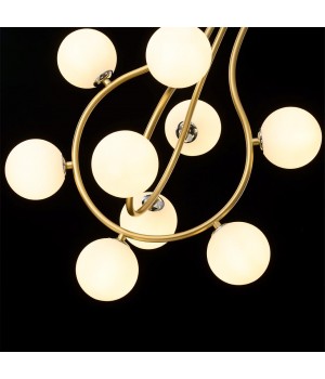 5621/9 MODERNI LN23 064 матовое золото Подвесной светильник G9 9*7W LED 220V COLLAR-foto2