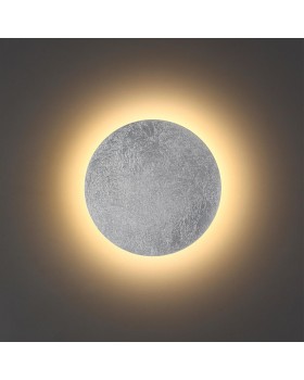 3562/6WL HIGHTECH ODL18 193 серебр.фольг-ние Настен.светильник IP20 LED 3000K 6W 336Лм 220V LUNARIO-foto4