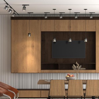 358645 PORT NT21 088 корпус черный/плафон дымчатый Светильник трековый однофазный трехжильный, провод 1м IP20 LED 4000K 20W 175-245V ARTIK-foto3