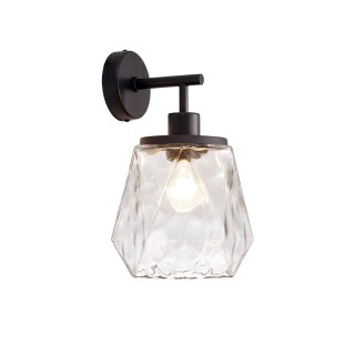 4996/1W MODERN ODL23 303 черный/прозрачный/металл/стекло Бра E27 1*40W CAPRA-foto4