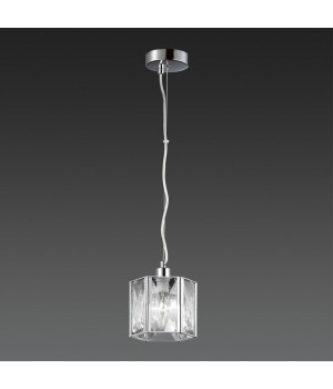 4119/1 HALL ODL19 437 хром/хрусталь Подвес E14 1*40W BRITTANI-foto3