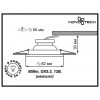 369714 SPOT NT12 309 красное дерево Встраиваемый НП светильник IP20 GX5.3 50W 12V WOOD