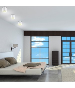 357958 OVER NT19 206 белый Накладной светильник IP20 LED 4000К 30W 200-260V RECTE-foto3