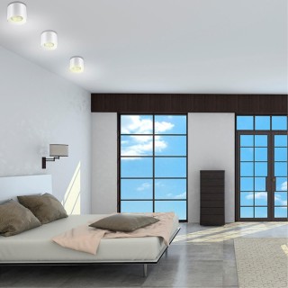 357958 OVER NT19 206 белый Накладной светильник IP20 LED 4000К 30W 200-260V RECTE-foto3