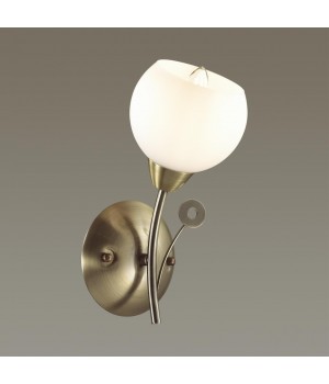 5265/1W COMFI LN23 195 античная латунь Бра E14 1*40W 220V TULA-foto3