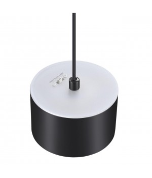 358968 OVER NT22 161 черный Светильник накладной с переключ. цв. температуры, провод 2м IP20 LED 3000К\4000К\6000К 12W вниз + 3ВW вверх 110-265V GIRO-foto4