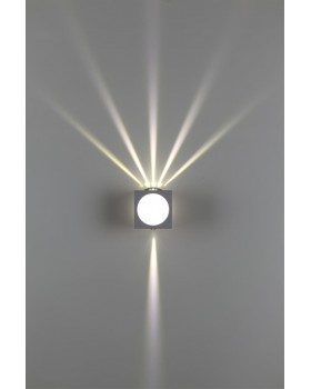 358565 STREET NT21 319 темно-серый Ландшафтный настенный светильник IP54 LED 4000K 8W 85-265V CALLE-foto4