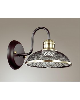 3472/1W COUNTY LN17 197 кофе, бронза Бра E27 40W 220V ZEROME-foto3