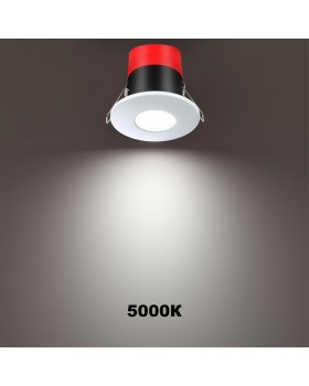 358639 SPOT NT21 243 белый Светильник встраиваемый светодиодный диммируемый, смена цв. температуры IP65 LED 3000К\4000К\5000К 8W 220V REGEN-foto3