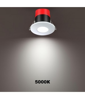 358639 SPOT NT21 243 белый Светильник встраиваемый светодиодный диммируемый, смена цв. температуры IP65 LED 3000К\4000К\5000К 8W 220V REGEN-foto3