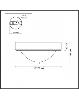 5259/2C VINTAGE LN23 222 латунь Настенно-потолочный светильник E27 2*60W 220V NINA-foto2