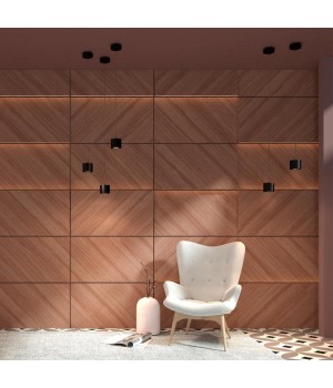 358794 OVER NT21 185 черный Светильник накладной светодиодный, длина провода 2м IP20 LED 15W 4000K 1600Лм 110-265V BIND-foto3