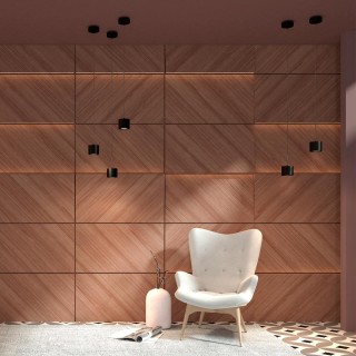 358794 OVER NT21 185 черный Светильник накладной светодиодный, длина провода 2м IP20 LED 15W 4000K 1600Лм 110-265V BIND-foto3