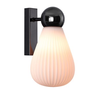 5418/1W MODERN ODL_EX23 19 черный хром/белый матовый/металл/стекло Бра E14 1*40W ELICA-foto5