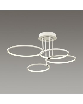 5282/96CL LEDIO LN23 044 белый, хром Люстра потолочная LED 96W 3000-6000K с пультом ДУ 4546Лм 220V URSULA-foto3