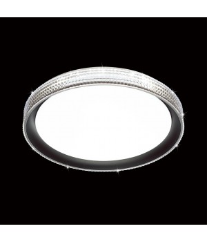 3049/EL PALE SN 035 Светильник пластик/белый/черный LED 72Вт 3000-6000К D490 IP43 пульт ДУ SHINY-foto3