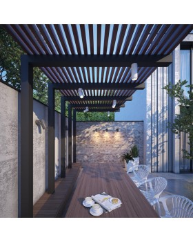 358289 STREET NT19 334 темно-серый Ландшафтный светильник IP54 LED 4000K 9W 220-240V KAIMAS-foto3