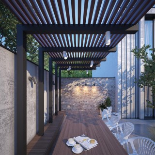 358289 STREET NT19 334 темно-серый Ландшафтный светильник IP54 LED 4000K 9W 220-240V KAIMAS-foto3