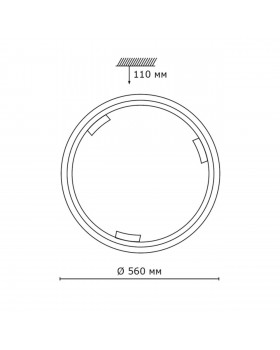 360 GL-WOOD SN 109 Светильник стекло/белое/темный орех E27 3*100Вт D560 GRECA WOOD-foto2