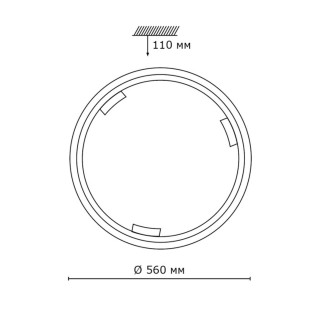 360 GL-WOOD SN 109 Светильник стекло/белое/темный орех E27 3*100Вт D560 GRECA WOOD-foto2