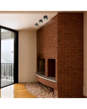 357960 OVER NT19 206 черный Накладной светильник IP20 LED 4000К 15W 200-260V RECTE-foto3